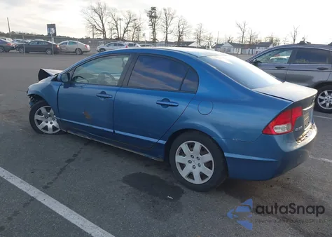 2011 Honda Civic Lx from USA, damaged, VIN 2HGFA1F57BH504755